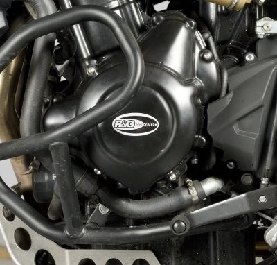Ochranné kryty motoru R&G Racing pro motocykly TRIUMPH Tiger 800, černé (pár)